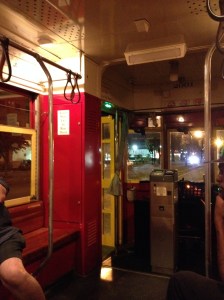 Red line streetcar, Canal Street, New Orleans