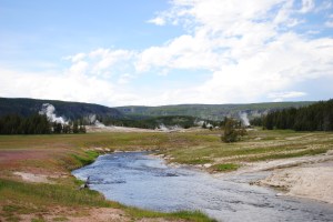 Geysers at Old Faithful, Yellowstone National Park