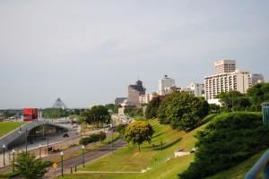 Near the Mississippi River, Memphis