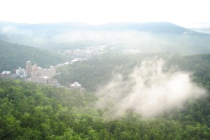 View of Hot Springs, Arkansas