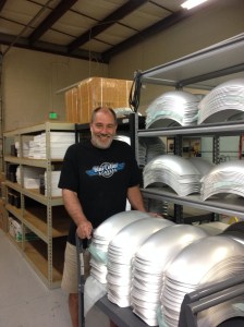 Lance the boss of Blue Collar Bobbers, Sandy, Utah