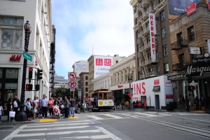 Cable Car, Powell Street, San Francisco, California