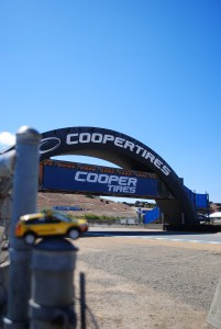 Bridge between turns 3 & 4, Mazda Raceway Laguna Seca, California