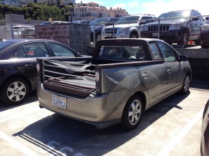 Toyota pick-up Prius, San Francisco, California
