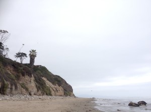 One of many beaches in Santa Barbara, California