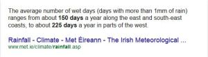 Rain in Ireland